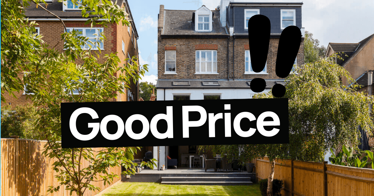 A House Selling For a Good Price